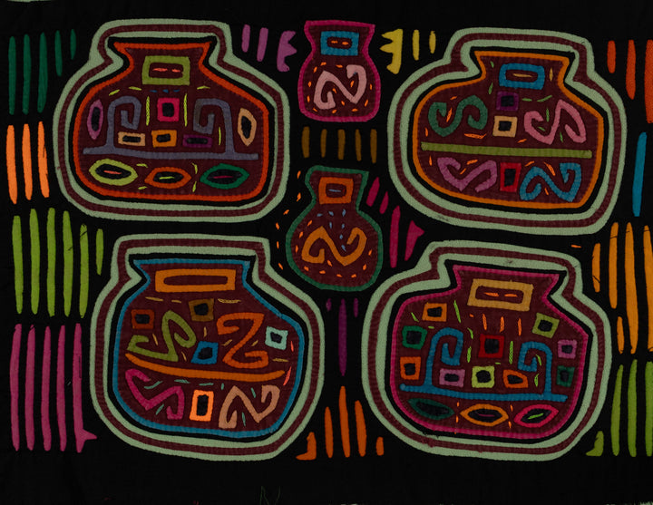 Classic Pre-Colombian Pottery Mola