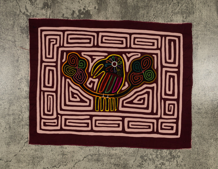 Traditional Greek Key Bird Mola