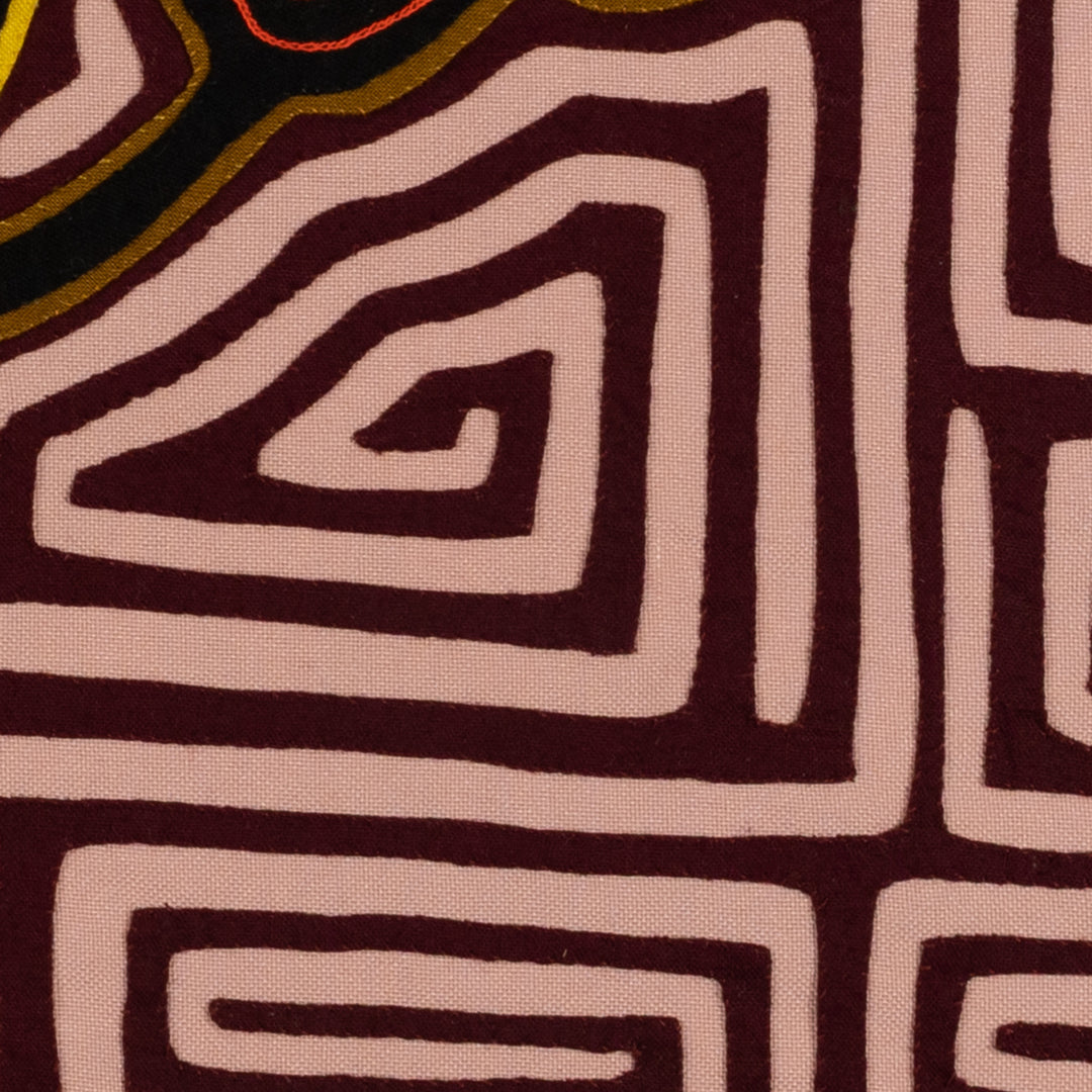 Traditional Greek Key Bird Mola