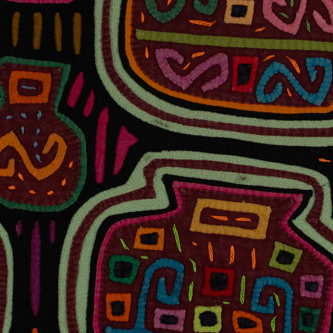 Classic Pre-Colombian Pottery Mola