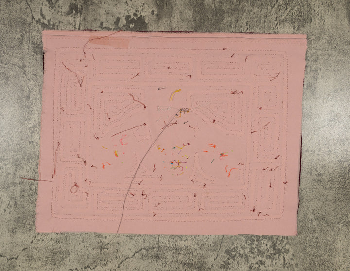 Traditional Greek Key Bird Mola