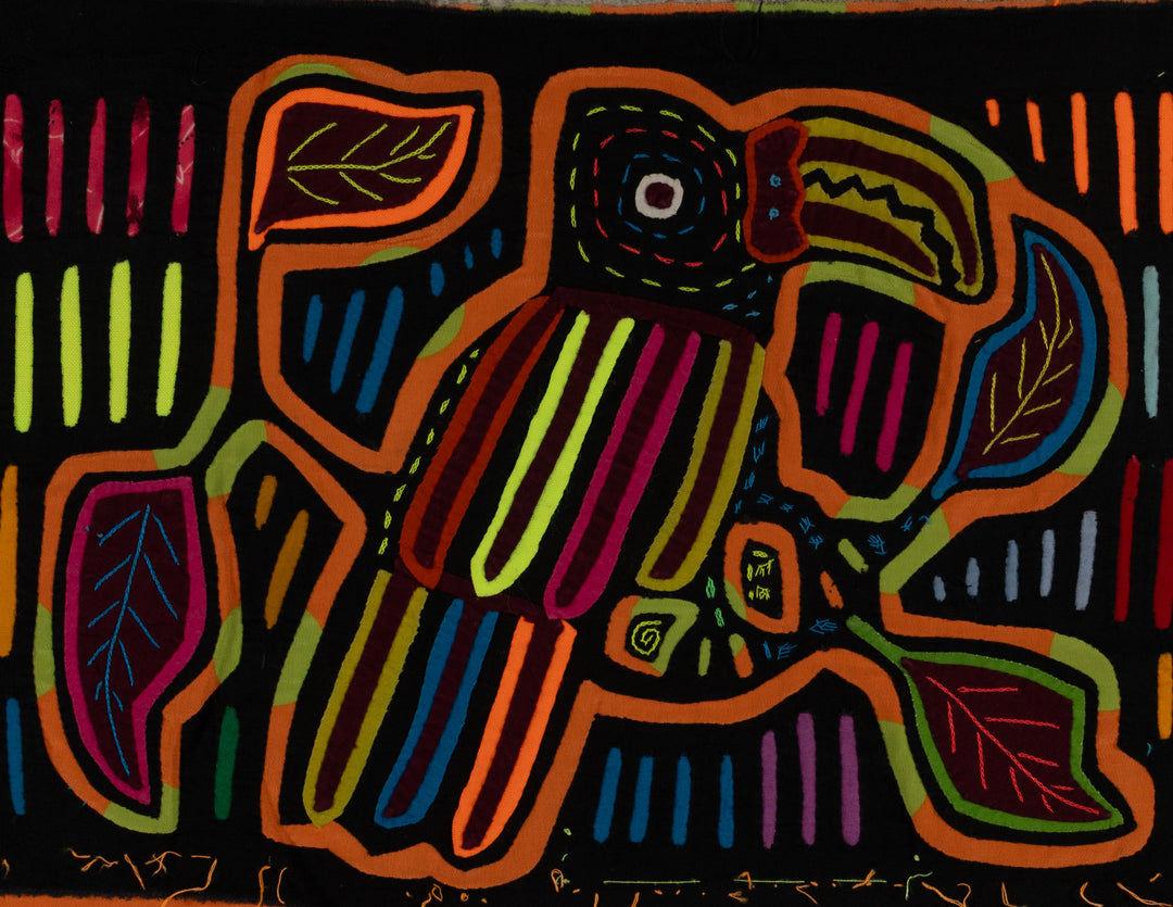 Rainbow Color Toucan Bird Mola