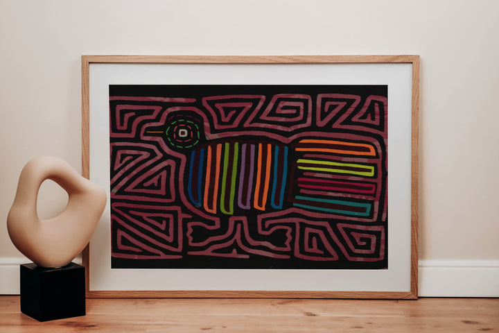 Vintage Special Background Material Bird Mola