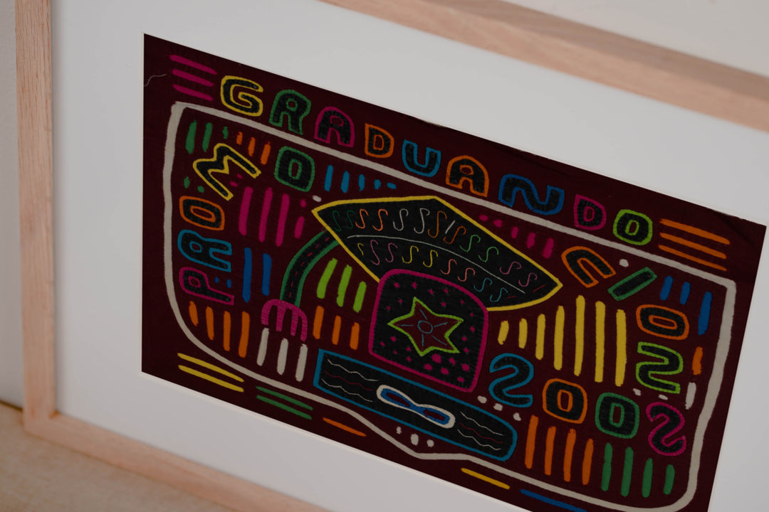 Traditional Multi-Color School Graduation Mola