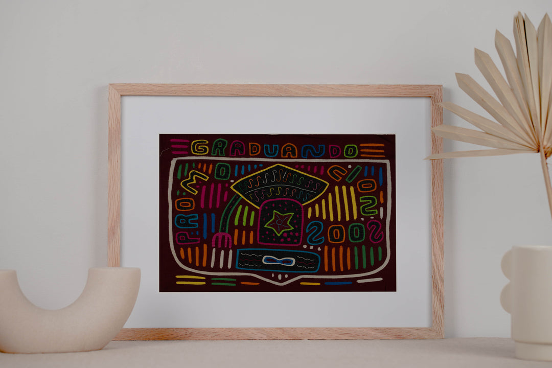 Traditional Multi-Color School Graduation Mola