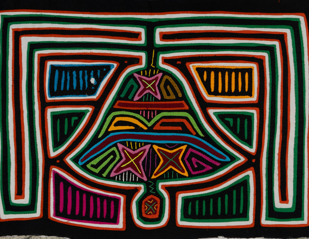 Traditional Orange And White Bell Mola