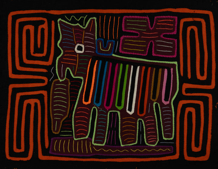 Classic Black And Orange Lonely Puppy Dog Mola