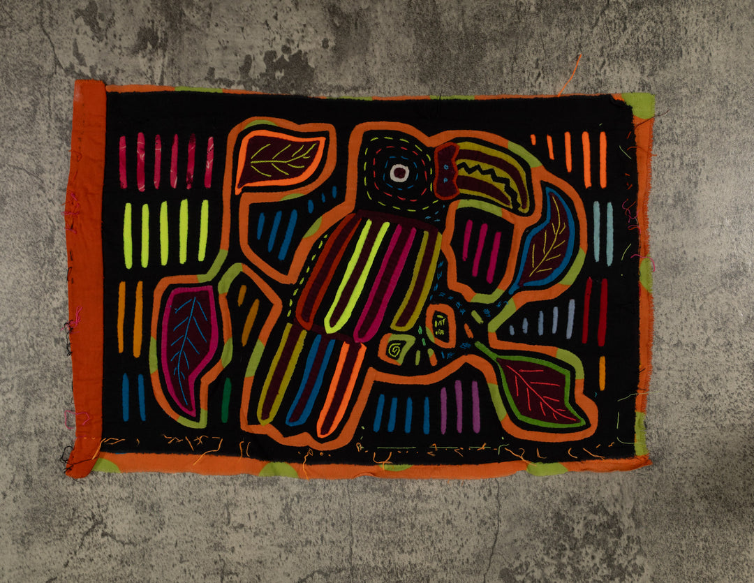 Rainbow Color Toucan Bird Mola