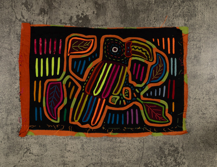 Rainbow Color Toucan Bird Mola