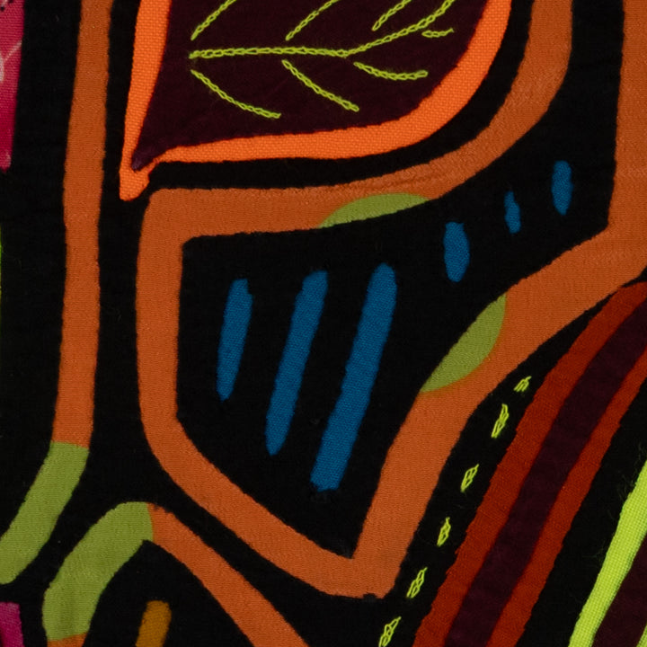 Rainbow Color Toucan Bird Mola