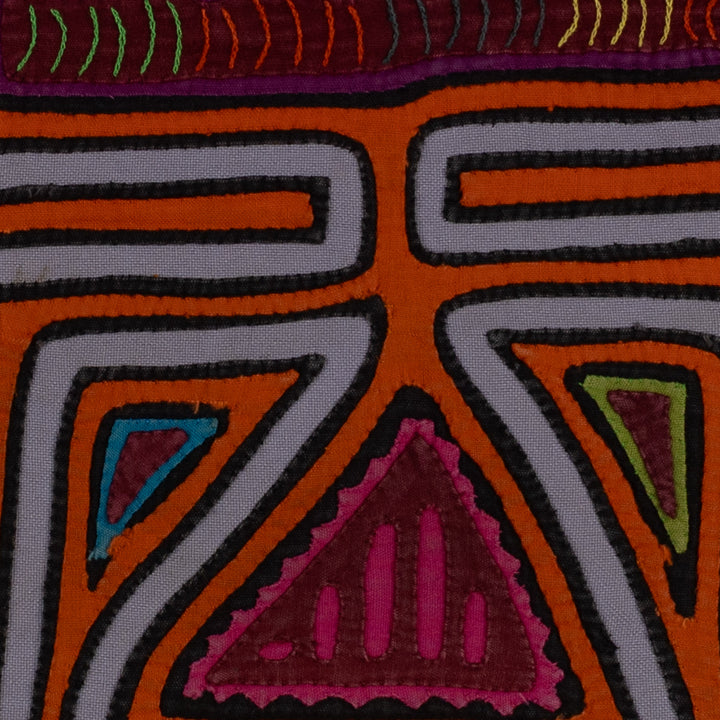 Orange Hen On Her Nest With Chicks Mola