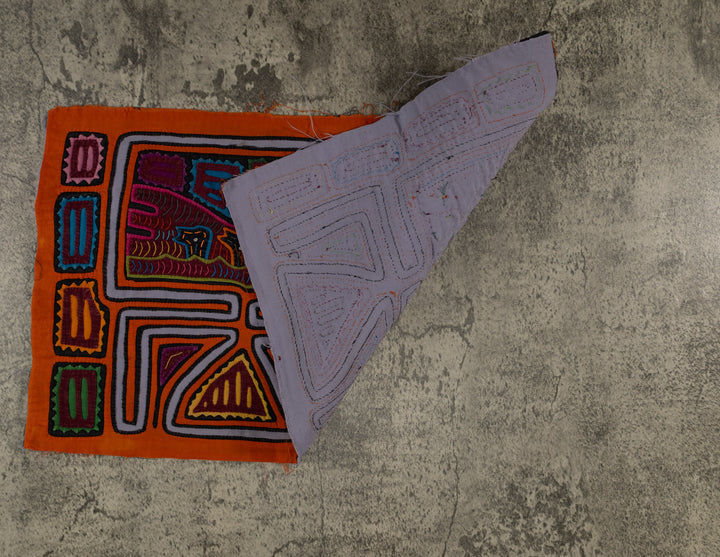 Orange Hen On Her Nest With Chicks Mola