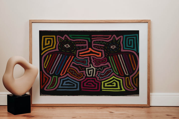 Traditional Kangaroo Fight Mola