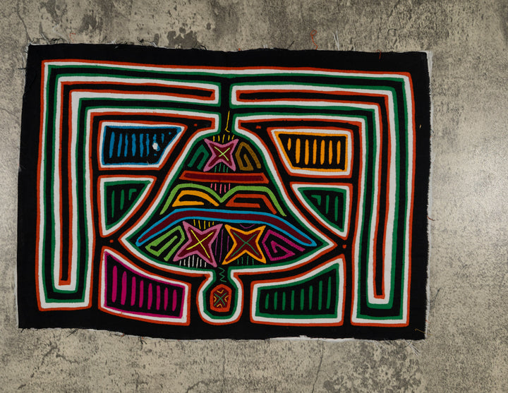 Traditional Orange And White Bell Mola