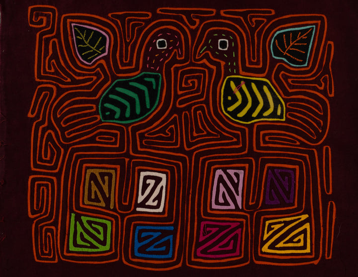 Maroon And Orange Lovebird Mola