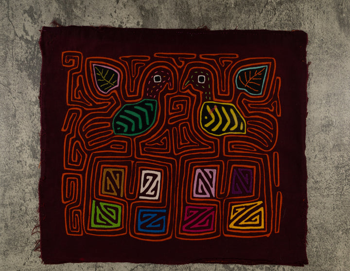 Maroon And Orange Lovebird Mola