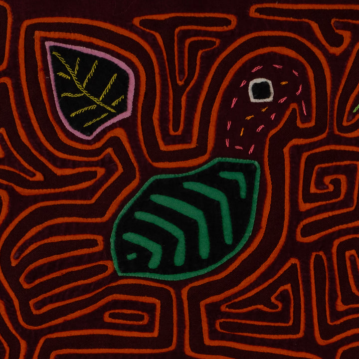 Maroon And Orange Lovebird Mola