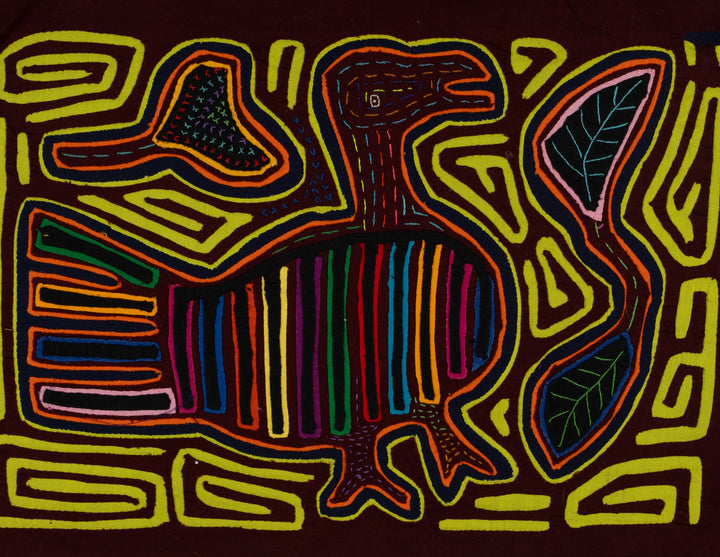 Traditional Multi-Color Goose Bird Mola