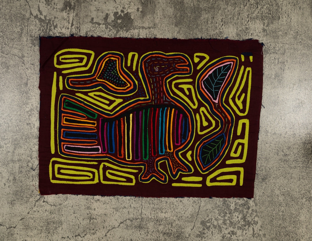 Traditional Multi-Color Goose Bird Mola