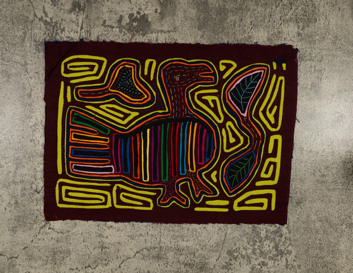 Traditional Multi-Color Goose Bird Mola