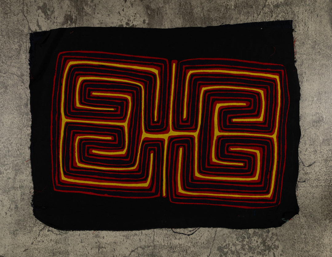 Red Black And Yellow Classic Design Mola