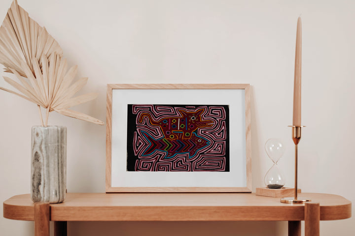 Traditional Multi-Color Master Fisherman Mola