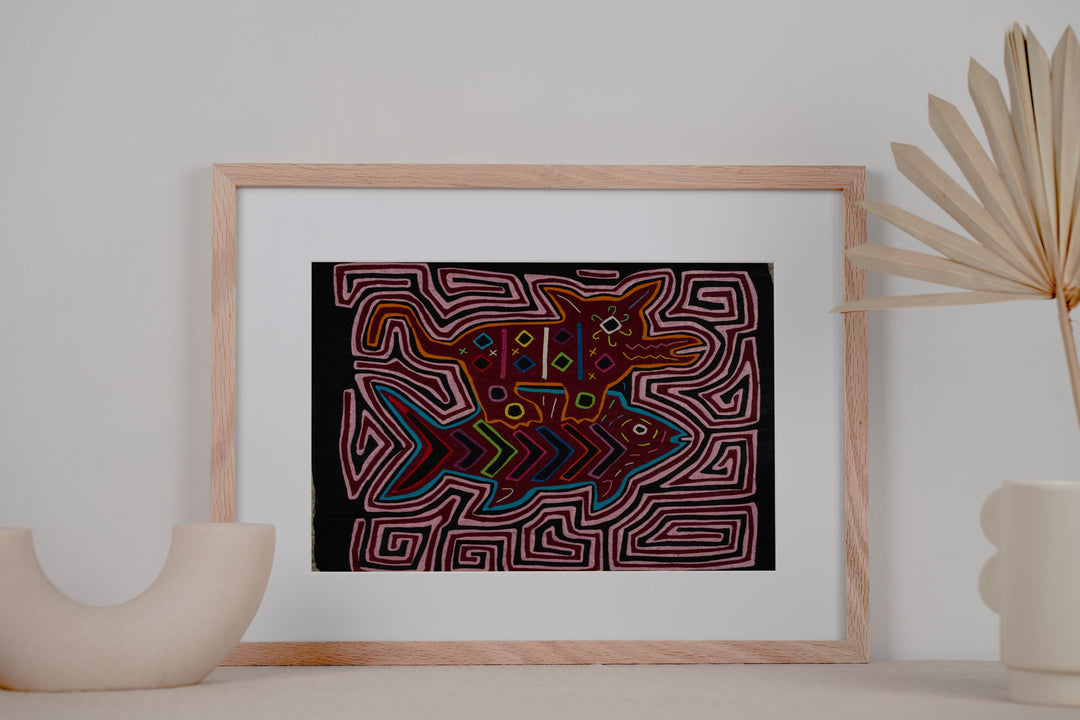 Traditional Multi-Color Master Fisherman Mola