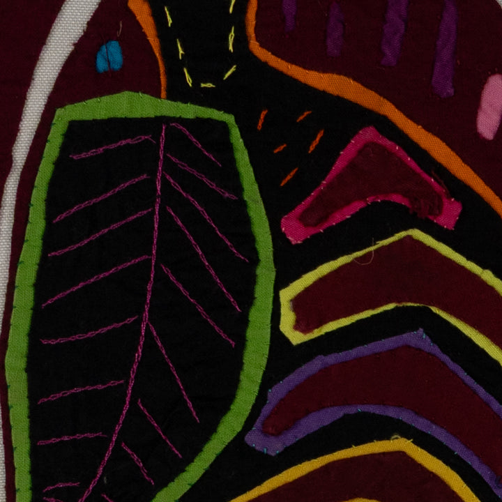 Classic Burgundy And White Buzzard Bird Mola