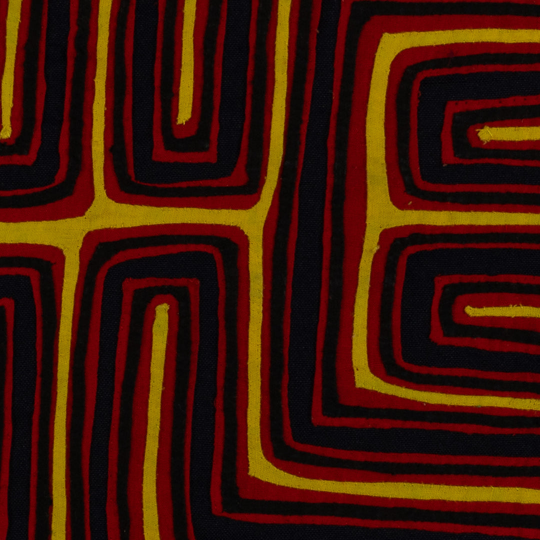 Red Black And Yellow Classic Design Mola