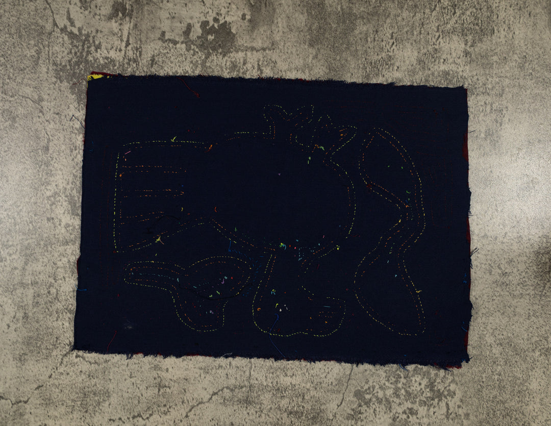 Traditional Multi-Color Goose Bird Mola