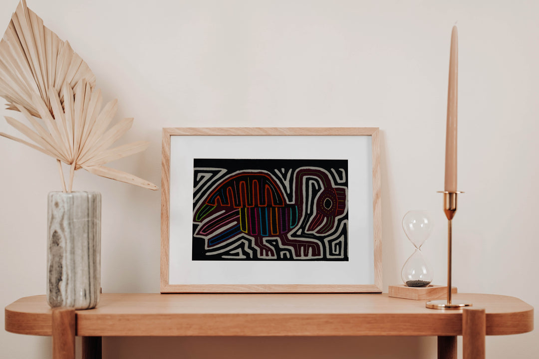 Black And Burgundy Wild Jungle Turkey Bird Mola