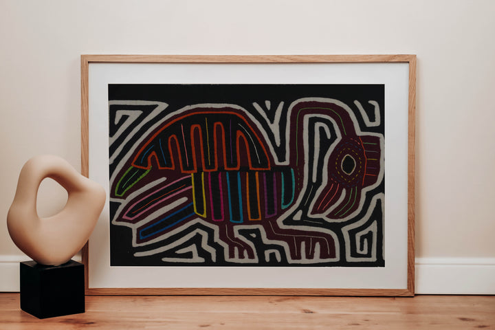 Black And Burgundy Wild Jungle Turkey Bird Mola