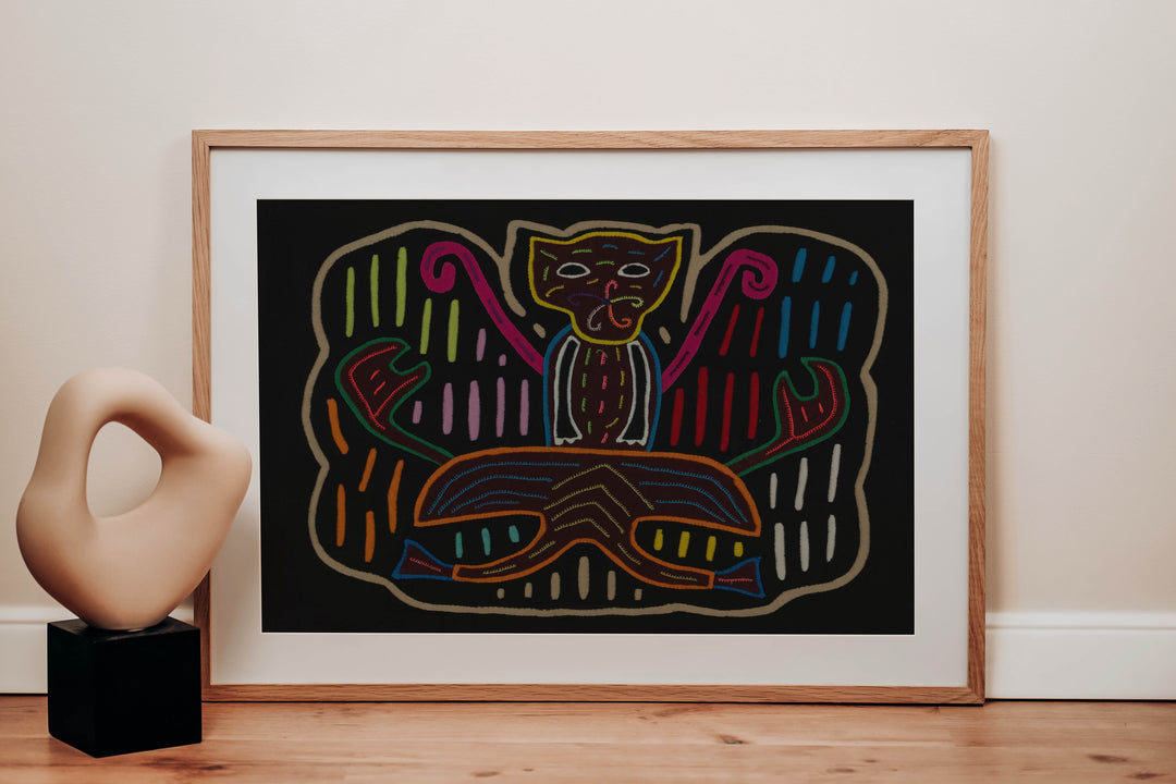 Classic Pink Tail Jaguar of the Jungle Mola