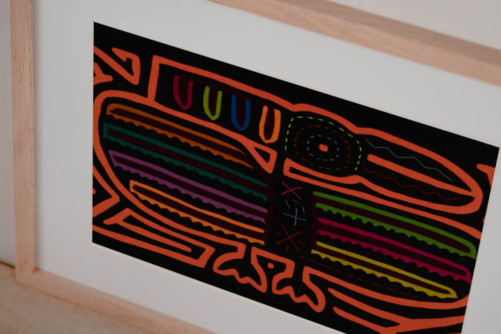 Classic Neon Orange Thunderbird Mola