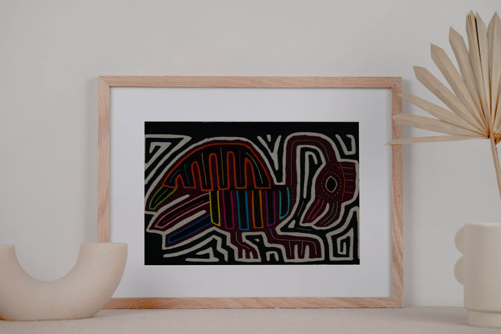 Black And Burgundy Wild Jungle Turkey Bird Mola