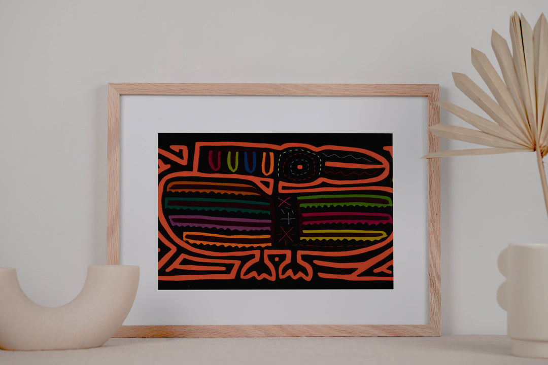 Classic Neon Orange Thunderbird Mola