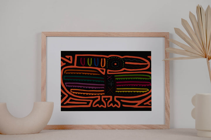 Classic Neon Orange Thunderbird Mola