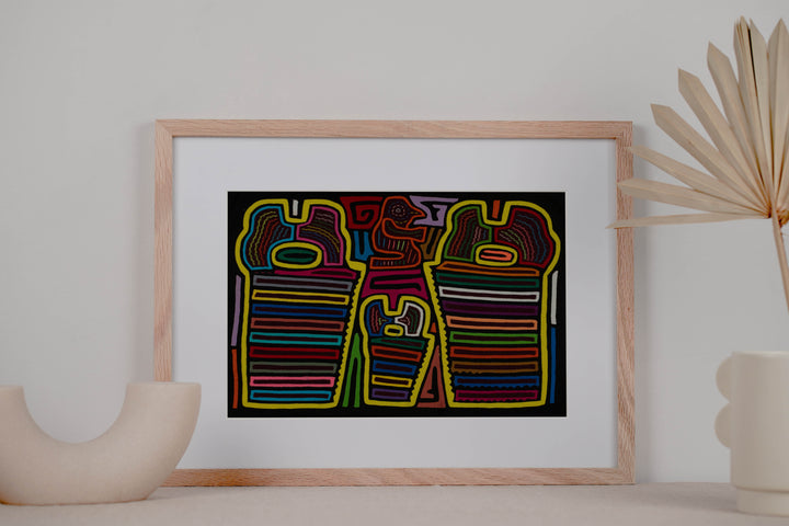 Traditional Black And Yellow Carpenter Wood Saw Mola