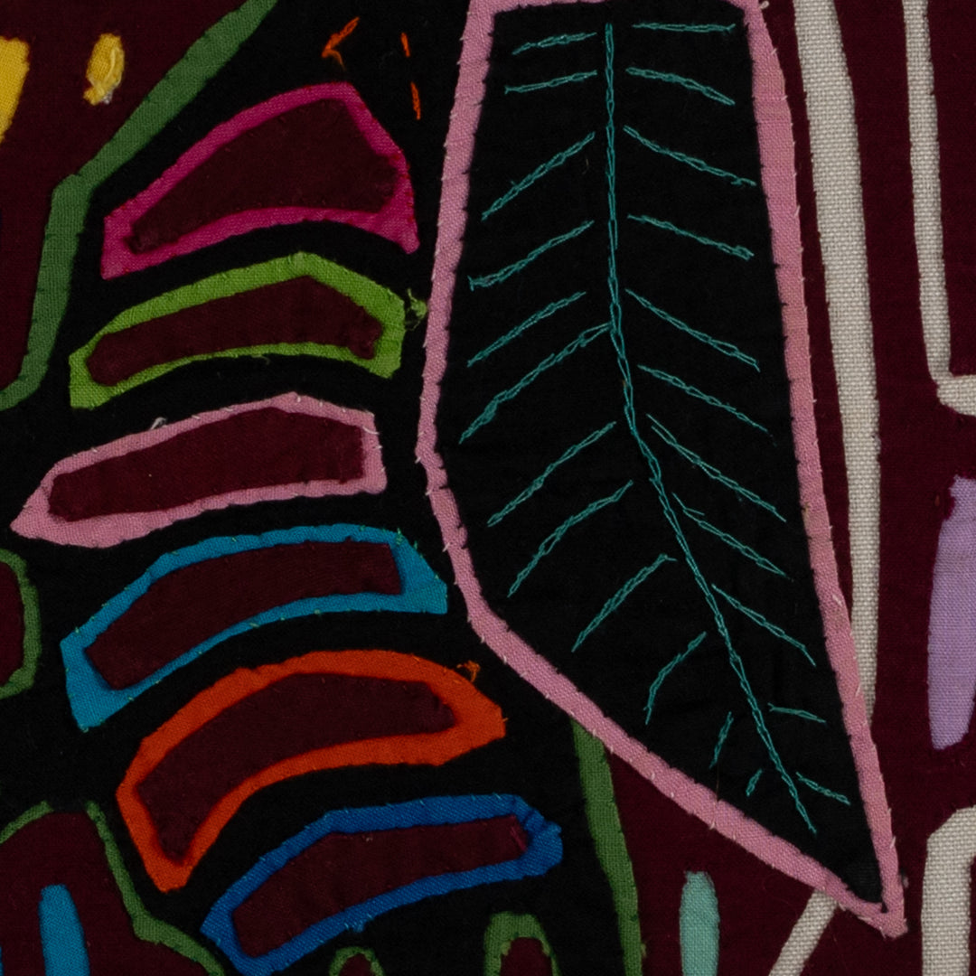 Classic Burgundy And White Buzzard Bird Mola