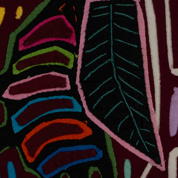 Classic Burgundy And White Buzzard Bird Mola