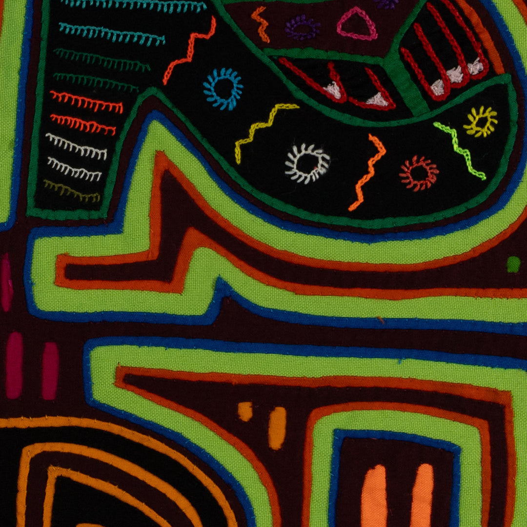 Burgundy And Green Big Foot Roadrunner Mola