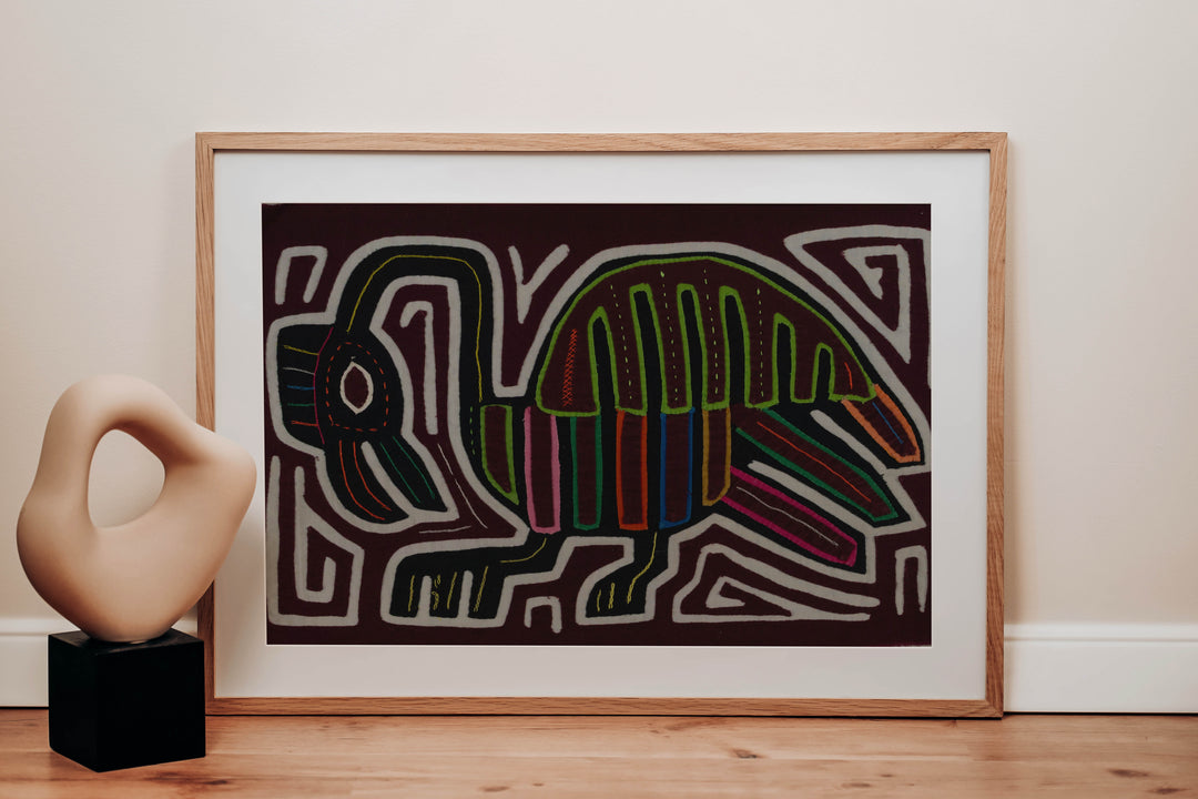 Maroon And Black Wild Jungle Turkey Bird Mola