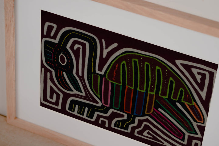 Maroon And Black Wild Jungle Turkey Bird Mola