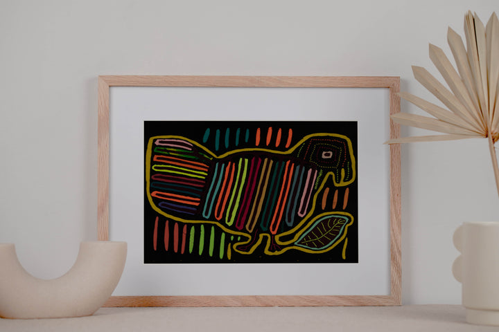 Rainbow Colors Partridge Jungle Bird Mola