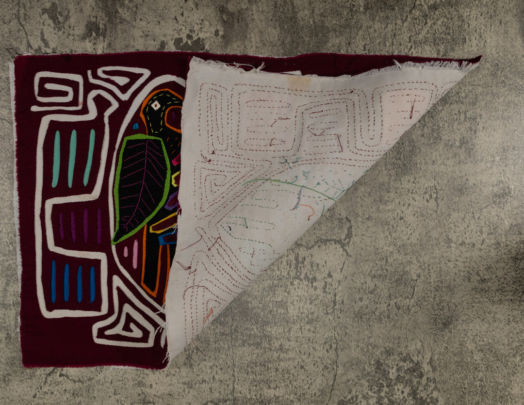 Classic Burgundy And White Buzzard Bird Mola