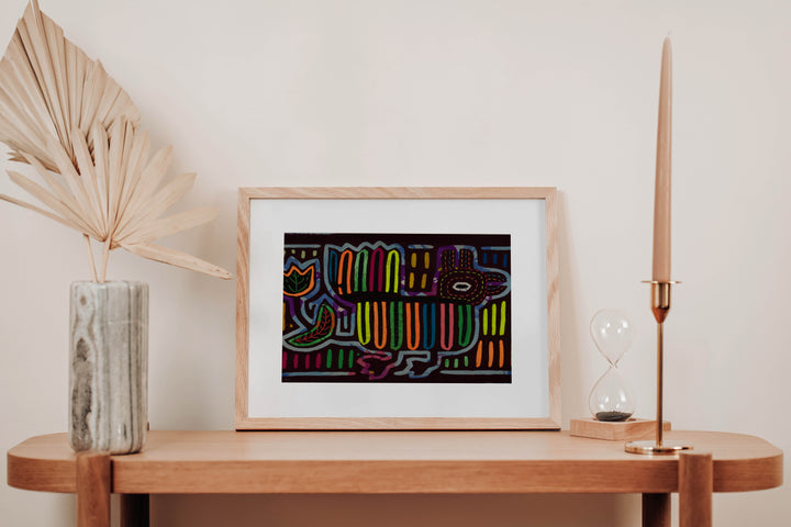 Vintage Maroon King Of The Jungle Mola