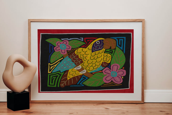 Fantasy Yellow Parrot Bird Mola