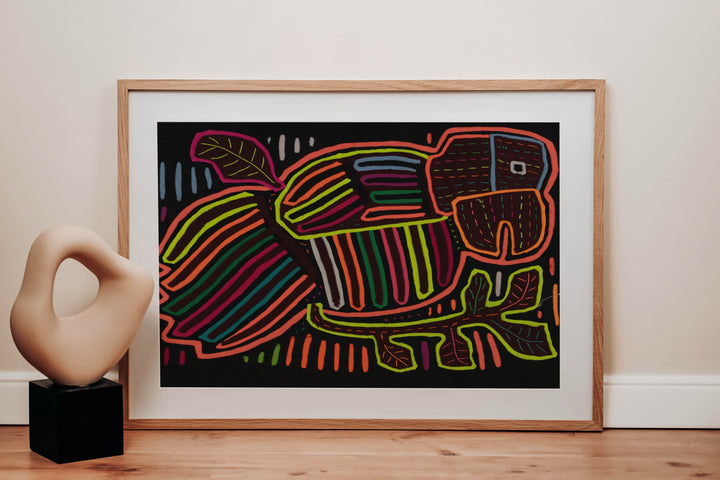 Rainbow Colors Fancy Parrot Bird Mola