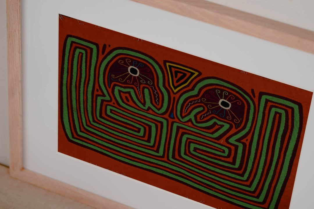 Classic Orange And Green Talking Heads Mola