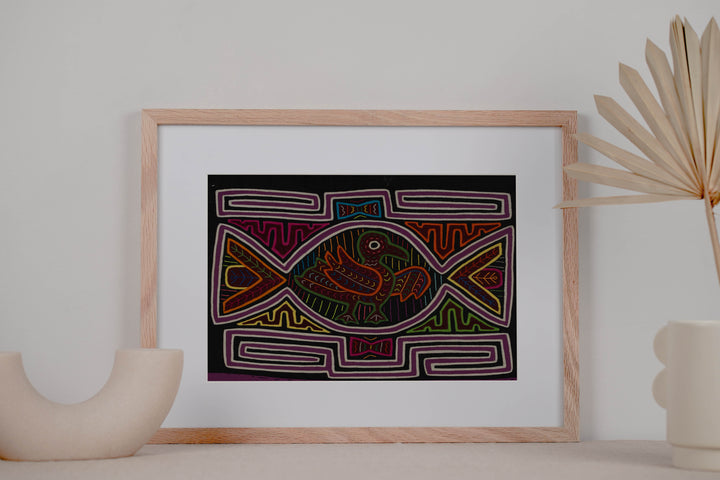 Traditional Multi-Color Fledgling Bird Mola